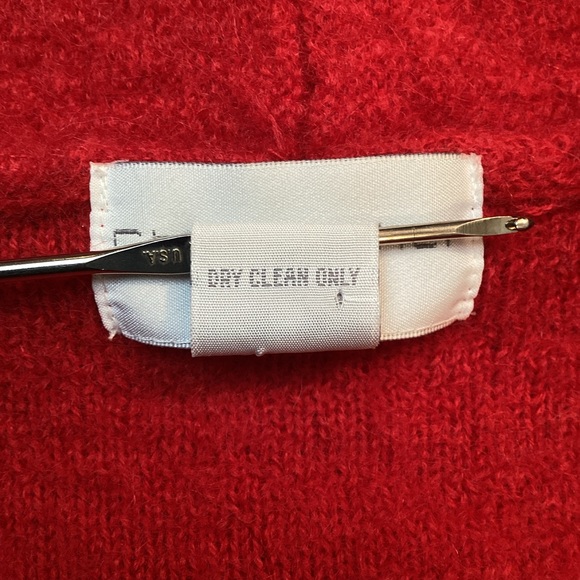 Vintage Christopher & Banks Wool Jacket Red - Picture 11 of 12